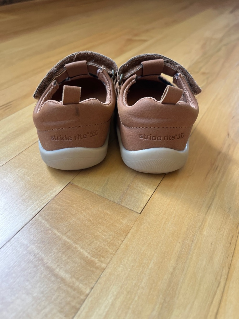 Girls' Stride Rite - Cheyenne Brown Mary Jane Comfort Shoes - Toddler - Sz. 5 - Picture 3 of 6